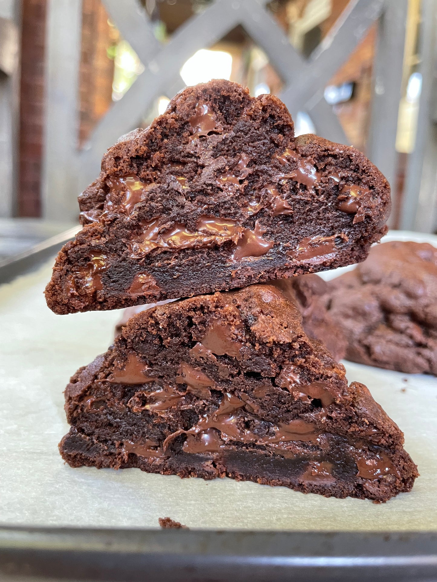 Double Fudge Brownie Cookie